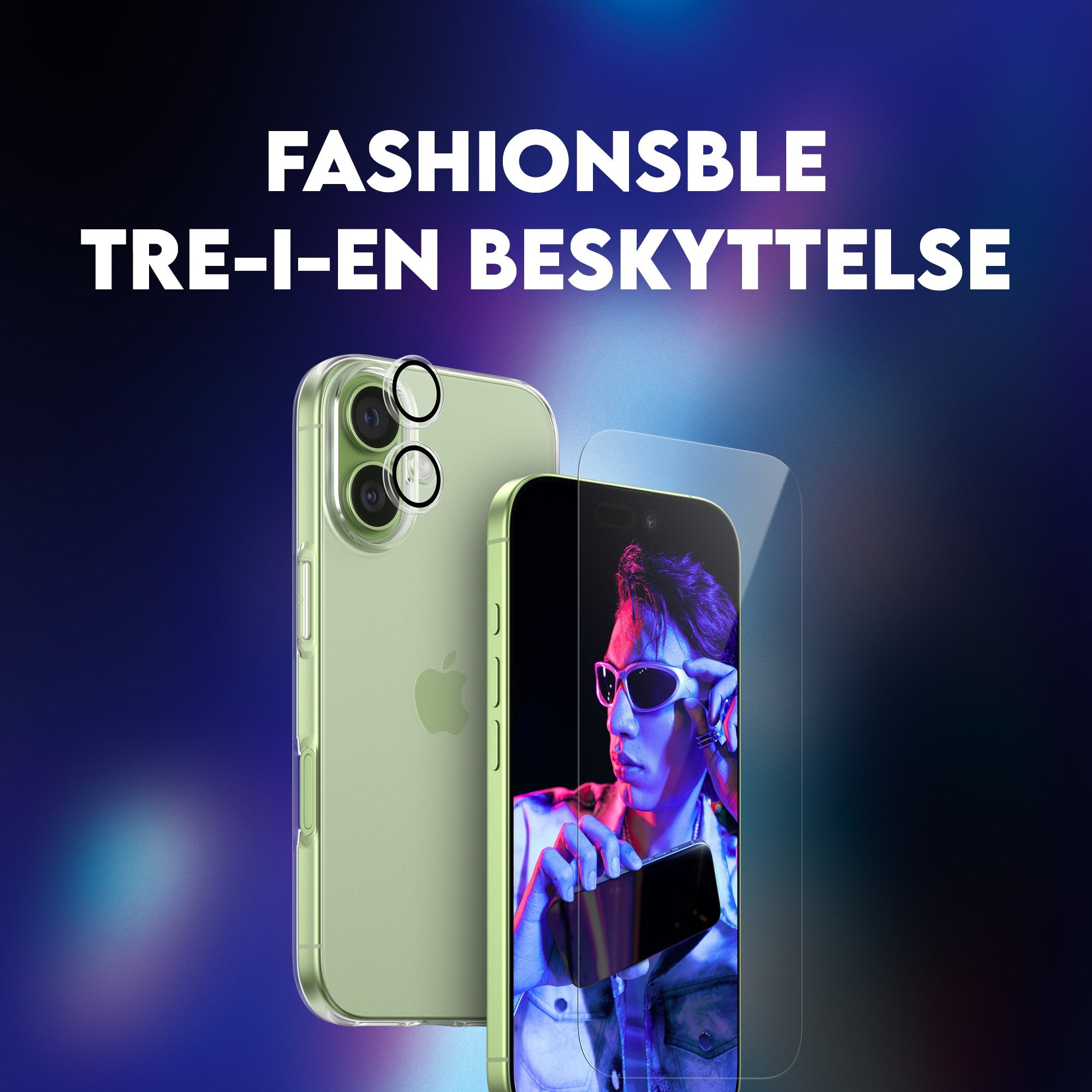 SAFE. | CARE™ by PanzerGlass® 3-in-1 Combo Pakke iPhone 17